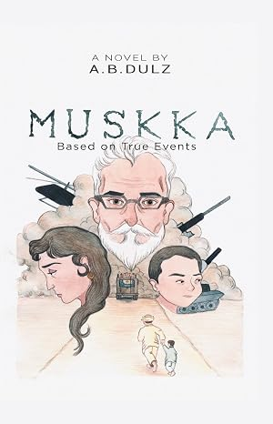 Muskka novel cover, by A.B.DULZ, based on true events
